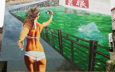 泰顺县雅阳温泉度假村墙绘