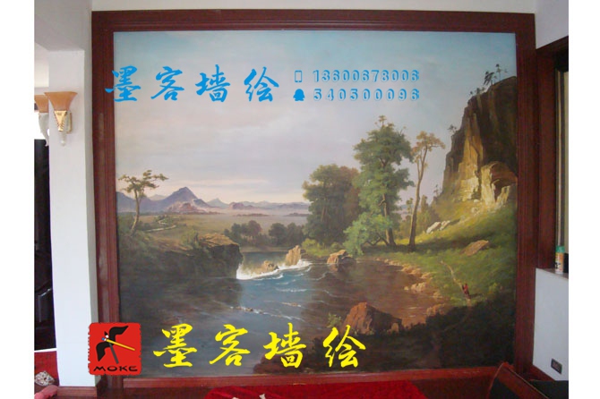 MK_QH036油画书法