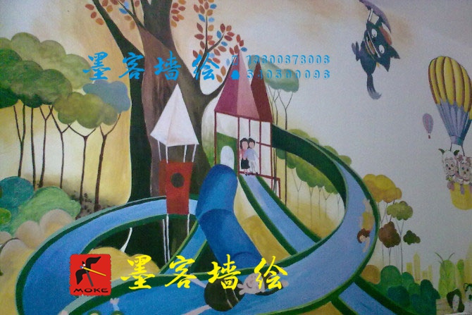 温州室内墙绘