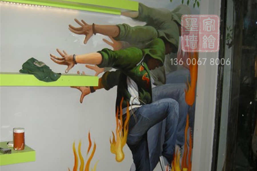 MK_QH119_3D墙绘