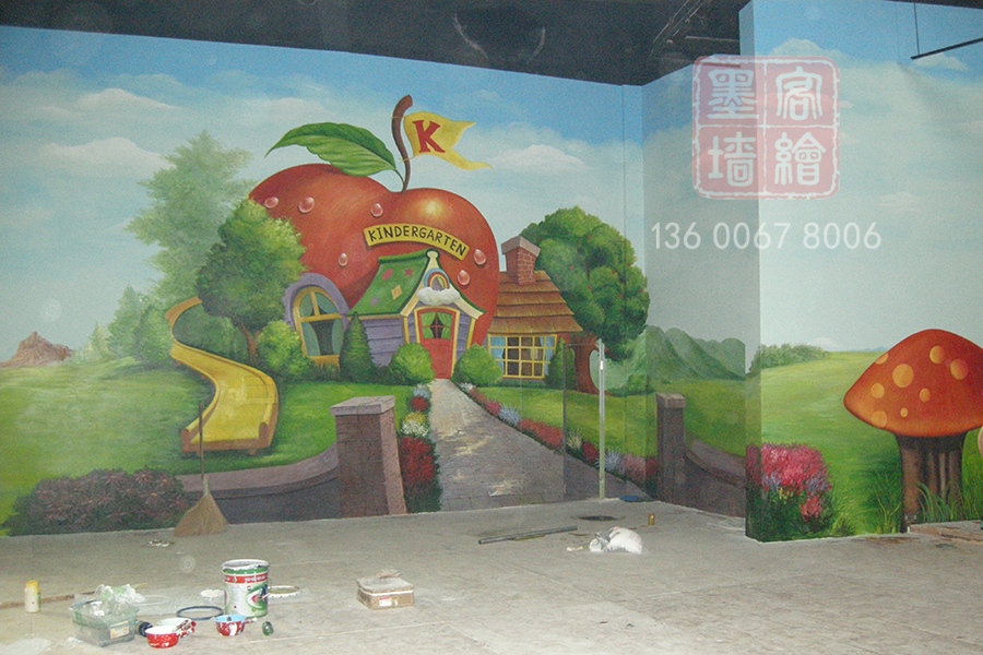 MK_QH185学校幼儿园墙绘